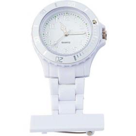 ABS nurse watch with silver and white coloured digits. 