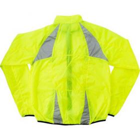 Nylon (190T) fluorescent runners jacket. 
