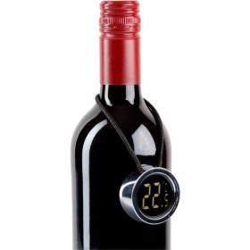 Plastic digital wine thermometer. 