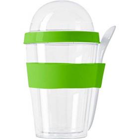 Plastic breakfast mug. 350ml