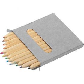 Twelve colour pencil set