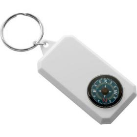 Plastic key holder compass.