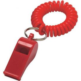 Whistle with wrist cord