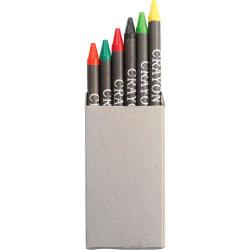 Cheap Stationery Supply of Crayon set in card box, 6pc Office Statationery