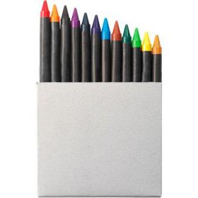 Crayon set in card box, 12pc