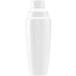 Cheap Stationery Supply of 550ml Plastic cocktail shaker with integral strainer. Office Statationery