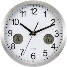 Plastic 30cm wall clock. 