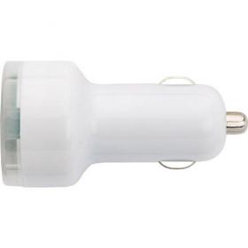 Plastic car power adapter. 