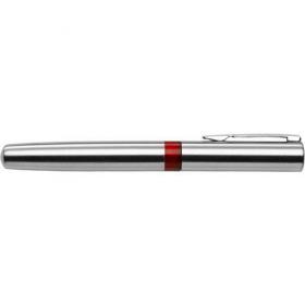 Saltzburg steel ballpen with black ink.