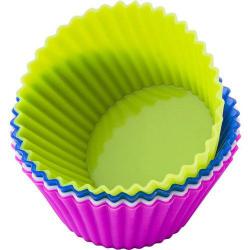 Cheap Stationery Supply of Set of four silicone cupcake liners in a transparent plastic packaging. Office Statationery