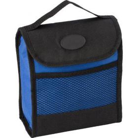 Polyester foldable cooling lunch bag. 