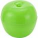 Plastic box for an apple.