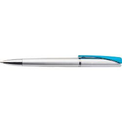 Cheap Stationery Supply of Plastic ballpen with coloured clip. Office Statationery