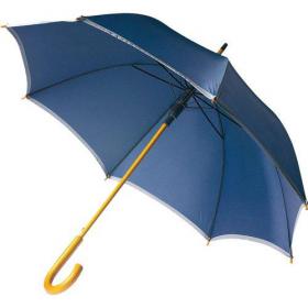 Umbrella with reflective border 