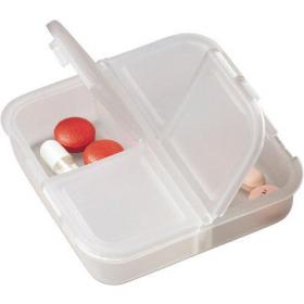 Plastic pill box