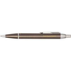 Cheap Stationery Supply of Parker IM metal ballpen with accents in chrome and blue ink, supplied in a gift box. Office Statationery