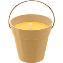 Cheap Stationery Supply of Citronella candle in round pot made from bamboo fibres. Office Statationery