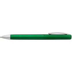 Cheap Stationery Supply of Plastic twist action ballpen, blue ink. Office Statationery