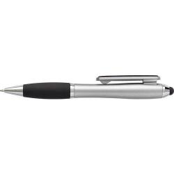 Cheap Stationery Supply of Plastic twist action ballpen with rubber tip and black ink. Office Statationery