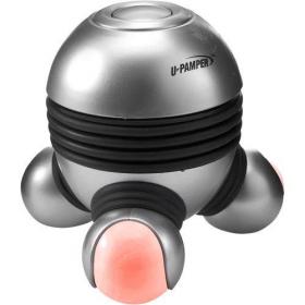 Plastic massager with lights