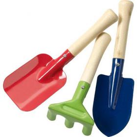 Garden tool set for children.