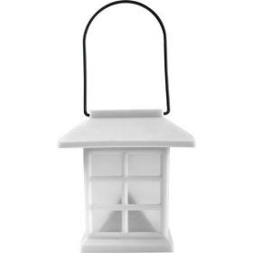 Plastic solar hanging lantern.