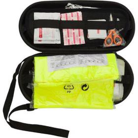 Car emergency first aid kit. 