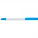 Plastic ballpen with blue