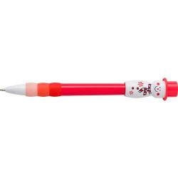 Cheap Stationery Supply of Plastic ballpen with a snowman figure, black ink.  Office Statationery