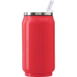 Cheap Stationery Supply of Double walled, 330ml leak proof steel drinking can. Office Statationery