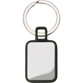 Metal rectangular key holder.