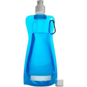 Foldable plastic water bottle 