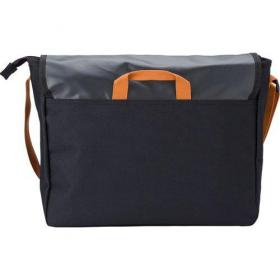 Reporter bag in a polyester 600D/PVC material.