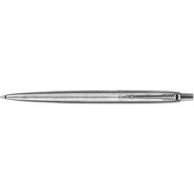 Parker Jotter stainless steel ballpen with push button, with gift box, blue ink. 