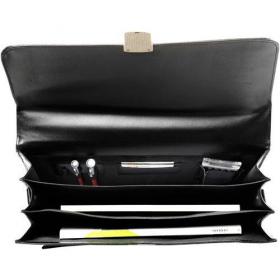 Bonded leather briefcase 