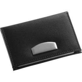 Bonded leather card holder