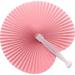 Paper hand held fan with 
