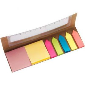 Card cover with 12cm ruler