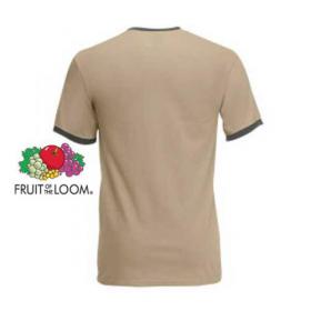 E154 Fruit Of The Loom Ringer T-Shirt