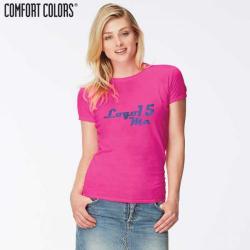 Cheap Stationery Supply of E154 Comfort Colors Ladies Fitted Tee Office Statationery