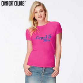 E154 Comfort Colors Ladies Fitted Tee