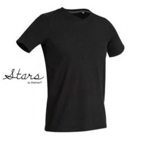 E154 Stars By Stedman Clive Mens V Neck T-Shirt