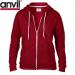 E160 Anvil Ladies Full Zi