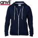 E160 Anvil Ladies Full Zi