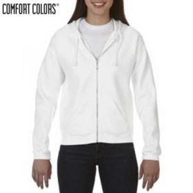 E160 Comfort Colors Ladies Full Zip Hoodie