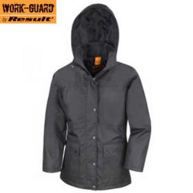 E169 Result Workguard Ladies Platinum Managers Jacket 