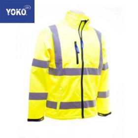 E168 Yoko Hi-Vis Softshell Jacket