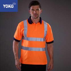 Cheap Stationery Supply of E168 Yoko Hi-Vis Short Sleeve Polo Shirt  Office Statationery