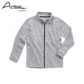 E164 Active By Stedman Knit Fleece Jacket