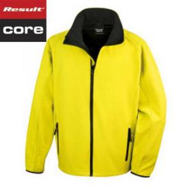 E165 Result Core Mens Printable SoftShell Jacket